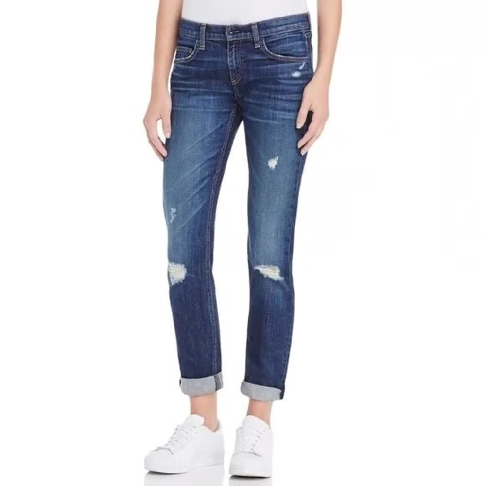 Rag & Bone Dre Low-Rise Slim Boyfriend in Harper